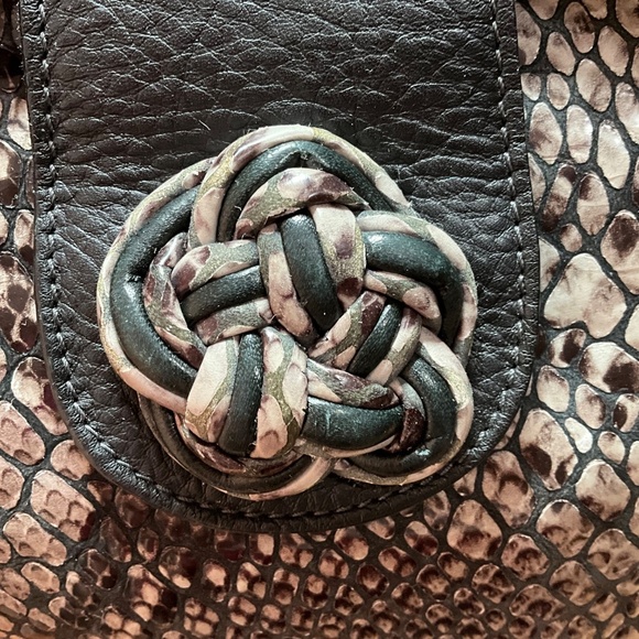 BRIGHTON Shoulder Bag Gray & Black - Picture 9 of 13